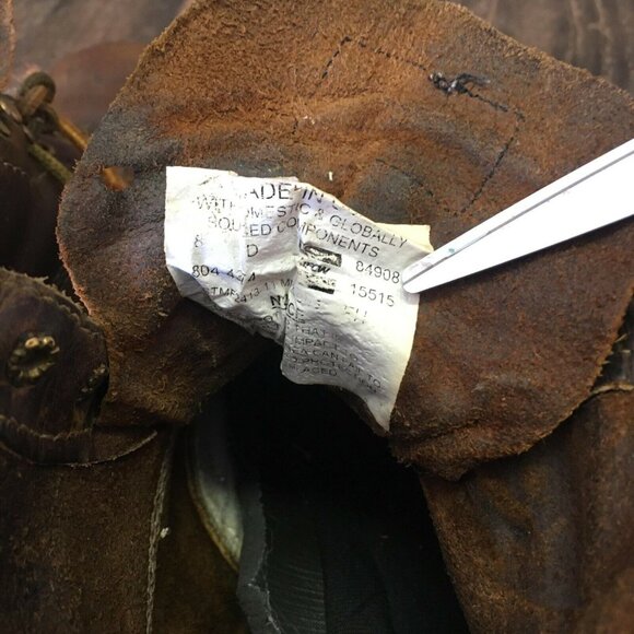 Thorogood 804-4374 Steel Round Toe Work Boots Mens 8 D - Picture 7 of 12